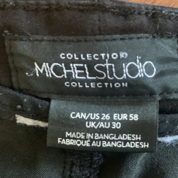 Plus Size Black Capris - Picture 3 of 3